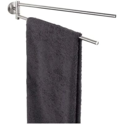 Wenko Cuba Wandtuchhalter - Metall, Kompakt, Einfach zu Montieren Wenko Cuba Wandtuchhalter - Metall, Kompakt, Einfach zu Montieren
