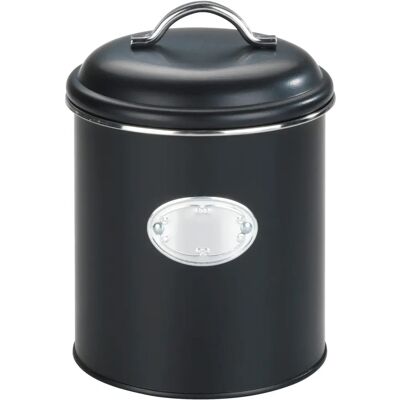 Wenko - Contenitore alimenti - 1,6L - Nero - Organizzatore cucina Wenko - Contenitore alimenti - 1,6L - Nero - Organizzatore cucina