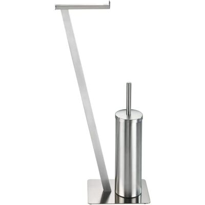 Set WC Wenko Lirio - Oțel inoxidabil, 2 în 1 Set WC Wenko Lirio - Oțel inoxidabil, 2 în 1