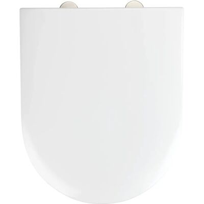 WENKO WC-Sitz Nr 1 - Duroplast, Easy Close, Weiß - WC-Sitz WENKO WC-Sitz Nr 1 - Duroplast, Easy Close, Weiß - WC-Sitz
