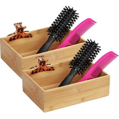 WENKO Terra Aufbewahrungsbox - Bambus, 22x15x7cm WENKO Terra Aufbewahrungsbox - Bambus, 22x15x7cm