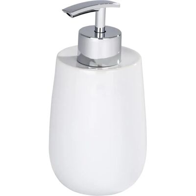 Distribitore di sapone in ceramica WENKO Malta - 0,3L Accessorio bagno Distribitore di sapone in ceramica WENKO Malta - 0,3L Accessorio bagno
