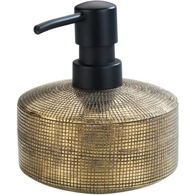 Dispenser in ceramica dorata WENKO Rivara - Dipinto a mano, 400 ml Dispenser in ceramica dorata WENKO Rivara - Dipinto a mano, 400 ml