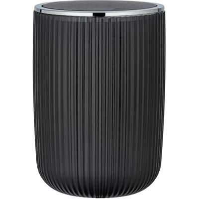 Secchio in plastica WENKO Agropoli - 5,5L, Grigio, Coperchio a battente Secchio in plastica WENKO Agropoli - 5,5L, Grigio, Coperchio a battente