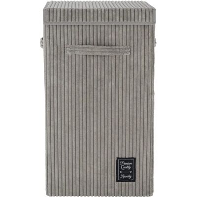 WENKO Cora Wäschekorb - 63L Grau WENKO Cora Wäschekorb - 63L Grau