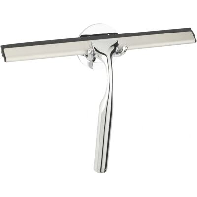 Wenko Terni Plus Shower Squeegee - Rust-Resistant, Wall-Mounted, 24.5cm Wenko Terni Plus Shower Squeegee - Rust-Resistant, Wall-Mounted, 24.5cm