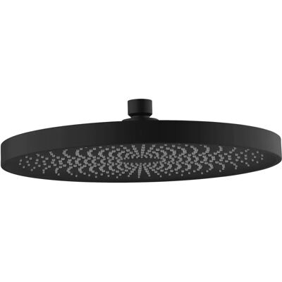Wenko Softwater Regnduschhuvud - Svart - 26cm Wenko Softwater Regnduschhuvud - Svart - 26cm