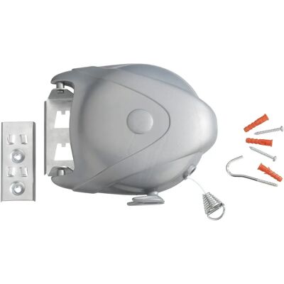 Wenko Jumbo Wäscheleine - Bis zu 15m - Wandmontage Wenko Jumbo Wäscheleine - Bis zu 15m - Wandmontage