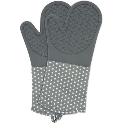 Mănuși de cuptor WENKO - Silicon rezistent la căldură, căptușeală de bumbac, antiderapant - 2 buc Mănuși de cuptor WENKO - Silicon rezistent la căldură, căptușeală de bumbac, antiderapant - 2 buc