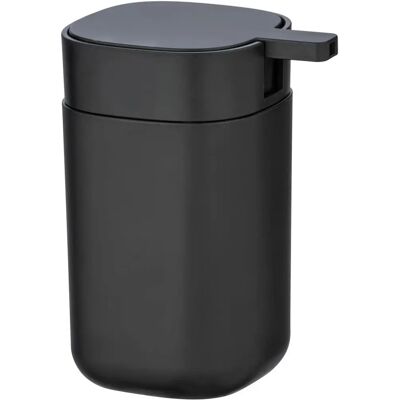 Wenko Modell Davos - Schwarzer rechteckiger Seifenspender 350 ml Wenko Modell Davos - Schwarzer rechteckiger Seifenspender 350 ml