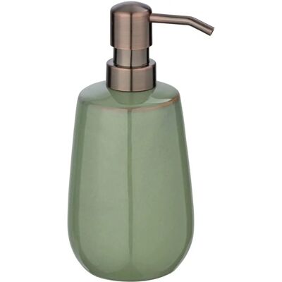 Wenko Sirmione keramische groene zeepdispenser - Badkamer & keukenaccessoire Wenko Sirmione keramische groene zeepdispenser - Badkamer & keukenaccessoire