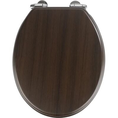 Wenko Sedile WC marrone scuro - Confortevole ed Elegante - WC-Sitz Wenge Wenko Sedile WC marrone scuro - Confortevole ed Elegante - WC-Sitz Wenge