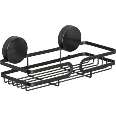 Wenko Pavia Schwarze Badregal - Keine Bohrung Wenko Pavia Schwarze Badregal - Keine Bohrung