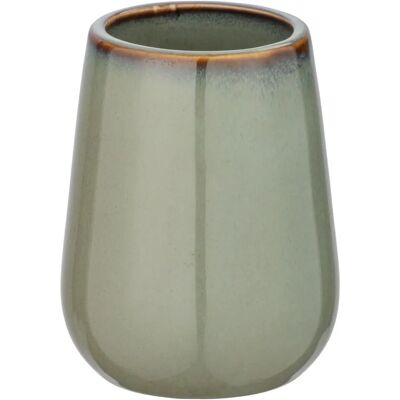 Wenko Ceramiczna Podstawka na Szczoteczki - Sirmione Zielony - Akcesoria łazienkowe Wenko Ceramiczna Podstawka na Szczoteczki - Sirmione Zielony - Akcesoria łazienkowe