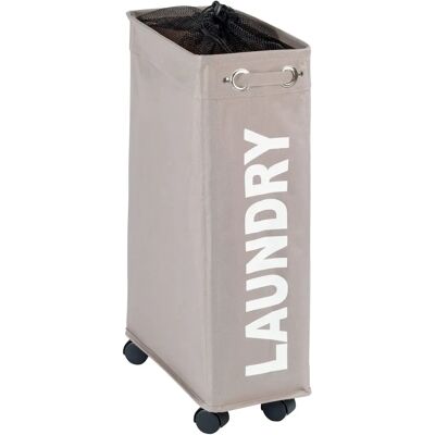 Coș de rufe WENKO Corno - 43L, Poliester, Crem Coș de rufe WENKO Corno - 43L, Poliester, Crem