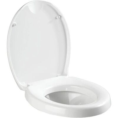 WENKO 21905100 sedile wc - Comfort Elevato, Chiusura Automatica - WC WENKO 21905100 sedile wc - Comfort Elevato, Chiusura Automatica - WC