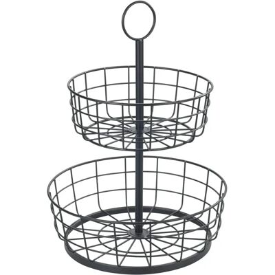 Wenko Coș multi-etajat pentru fructe - Fier industrial Wenko Coș multi-etajat pentru fructe - Fier industrial