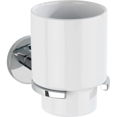 Suport pentru perișor de dinți WENKO UV-Loc Isera - Ceramic, Montaj pe perete, Alb, Fără găurire Suport pentru perișor de dinți WENKO UV-Loc Isera - Ceramic, Montaj pe perete, Alb, Fără găurire