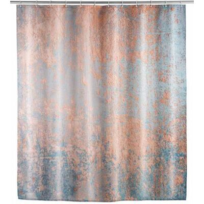 WENKO Polyester Douchegordijn - Anti-mug, 180x200cm - Badkamer Accessoire WENKO Polyester Douchegordijn - Anti-mug, 180x200cm - Badkamer Accessoire