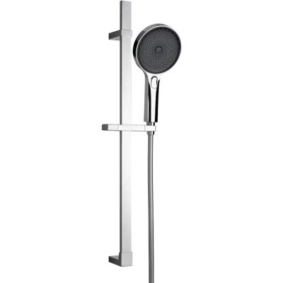 Wenko Douche Set - Verstelbare RVS Stang, Softwater Handdouche, Flexibele Slang Wenko Douche Set - Verstelbare RVS Stang, Softwater Handdouche, Flexibele Slang