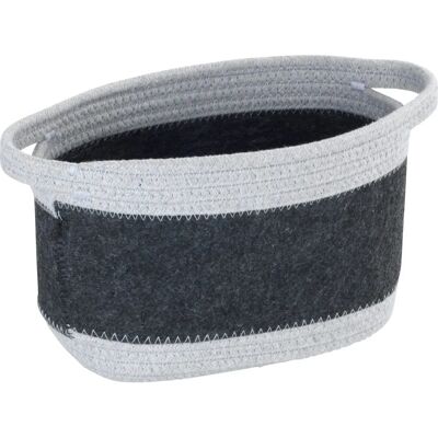 Wenko Bea M Aufbewahrungskorb - Filz, 5L, Kind, Bad, Grau Wenko Bea M Aufbewahrungskorb - Filz, 5L, Kind, Bad, Grau