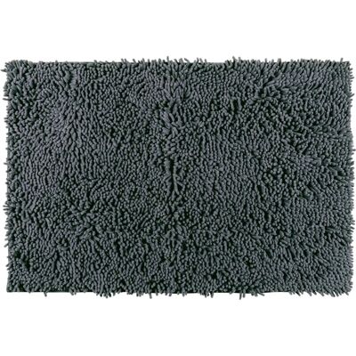 WENKO Badteppich Chenille Mouse Grey 50x80cm WENKO Badteppich Chenille Mouse Grey 50x80cm