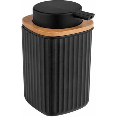 WENKO Rotello Seifenspender - 250ml, Schwarz WENKO Rotello Seifenspender - 250ml, Schwarz