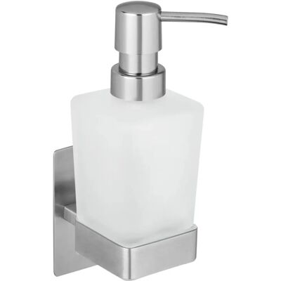 WENKO Genova Satynowe szkło 200ml Naścienny dozownik mydła - Dozownik mydła WENKO Genova Satynowe szkło 200ml Naścienny dozownik mydła - Dozownik mydła