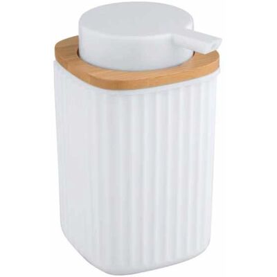 WENKO Rotello Sæbedispenser - Miljövänlig, 250ml, Vit WENKO Rotello Sæbedispenser - Miljövänlig, 250ml, Vit