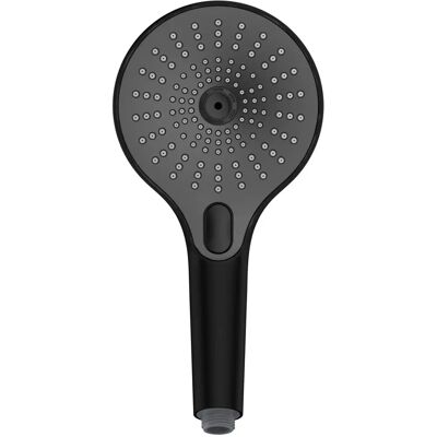 WENKO Ultimate Shower - Doccia a mano con 3 funzioni, nero/grigio WENKO Ultimate Shower - Doccia a mano con 3 funzioni, nero/grigio
