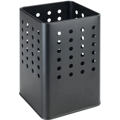 Wenko - Küchenutensilienhalter Silio - Modern, Schwarz, Geräumig Wenko - Küchenutensilienhalter Silio - Modern, Schwarz, Geräumig