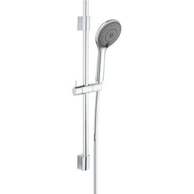 Wenko - Shower Set Watersaving, Stainless Steel, 70 cm, Chrome Wenko - Shower Set Watersaving, Stainless Steel, 70 cm, Chrome