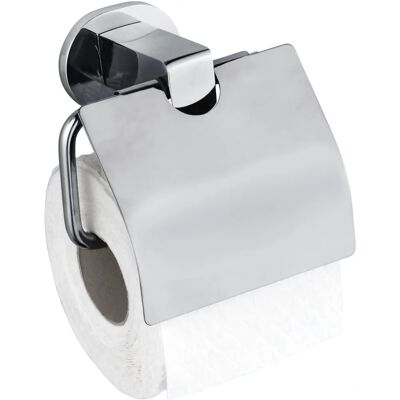 Suport pentru rolă de toaletă Maribor din zinc cu capac - Accesorii baie Suport pentru rolă de toaletă Maribor din zinc cu capac - Accesorii baie