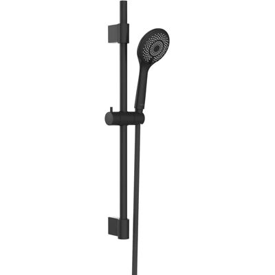 WENKO Wasserspar-Duschtset - Edelstahl, Schwarz, 70cm WENKO Wasserspar-Duschtset - Edelstahl, Schwarz, 70cm