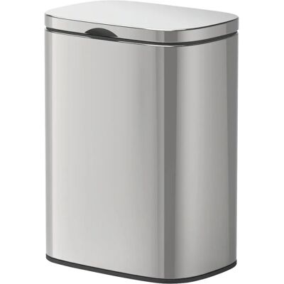 Secchio cosmetico da parete WENKO Sare - 5L, Argento Secchio cosmetico da parete WENKO Sare - 5L, Argento