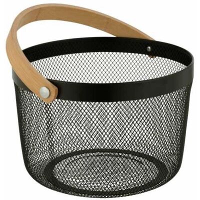WENKO 25651100 Tároló doboz - Tárolás, Acél, Fekete WENKO 25651100 Tároló doboz - Tárolás, Acél, Fekete