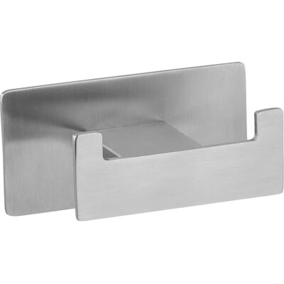 WENKO Turbo-Loc Genova Stainless Steel Towel Hook - Bathroom Accessory WENKO Turbo-Loc Genova Stainless Steel Towel Hook - Bathroom Accessory