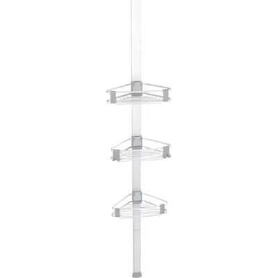 WENKO Purio Duschhylla - Justerbar, Rostfri aluminium badrumsaccessoar WENKO Purio Duschhylla - Justerbar, Rostfri aluminium badrumsaccessoar