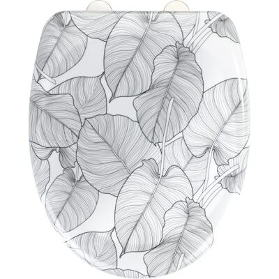 Wenko Samoa WC-Sitz - antibakterielles Duroplast, Soft-Close, Edelstahl Wenko Samoa WC-Sitz - antibakterielles Duroplast, Soft-Close, Edelstahl