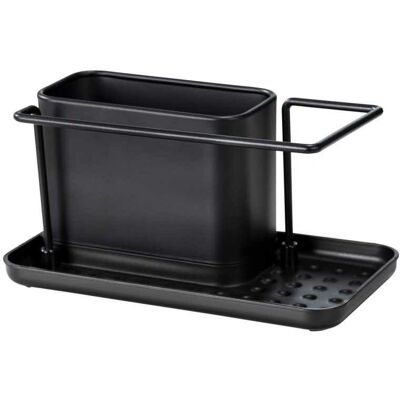 WENKO 55078100 Black Sink Organizer - Kitchen Accessory WENKO 55078100 Black Sink Organizer - Kitchen Accessory