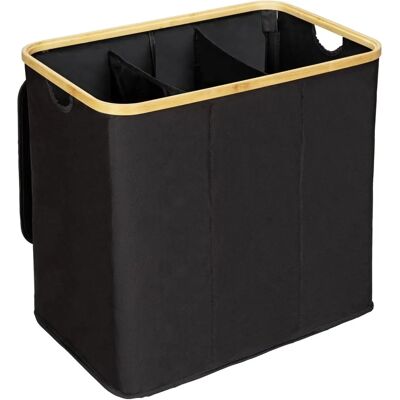 WENKO Trio Ecori - Coș de rufe reciclat - 105L WENKO Trio Ecori - Coș de rufe reciclat - 105L
