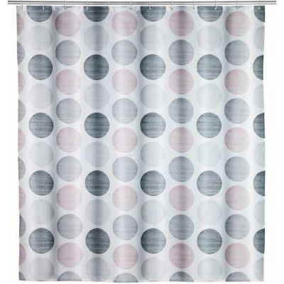 WENKO Model 25750100 Cortină de Duș din Poliester Multicolora - Cortină de Duș WENKO Model 25750100 Cortină de Duș din Poliester Multicolora - Cortină de Duș