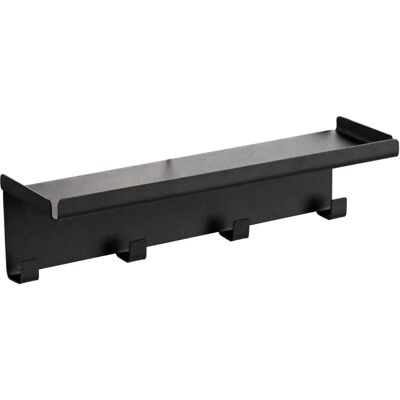 Wenko Black Outdoor Kitchen Magnetischer Hakenleiste - Magnetisch, 4 Haken, 30x6.5cm Wenko Black Outdoor Kitchen Magnetischer Hakenleiste - Magnetisch, 4 Haken, 30x6.5cm
