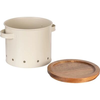 WENKO Aria Contenedor de Almacenamiento - Estilo Campestre, 3.8L WENKO Aria Contenedor de Almacenamiento - Estilo Campestre, 3.8L