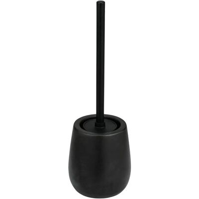 Set WC Nerno de WENKO - Negru - Porțelan, Oțel inoxidabil, 39,5cm Set WC Nerno de WENKO - Negru - Porțelan, Oțel inoxidabil, 39,5cm