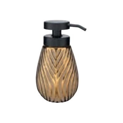 WENKO Idro Seifenspender - Schwarz, Bronze - Keramik, 330ml WENKO Idro Seifenspender - Schwarz, Bronze - Keramik, 330ml