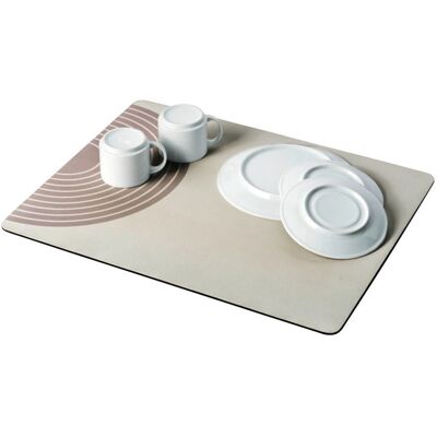 WENKO Dima Dränermatta - Köksaccessoar - 50x40 cm - Beige, Svart WENKO Dima Dränermatta - Köksaccessoar - 50x40 cm - Beige, Svart