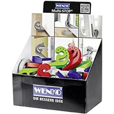 Wenko Juego de 48 piezas Multi-stop para puertas y ventanas Wenko Juego de 48 piezas Multi-stop para puertas y ventanas