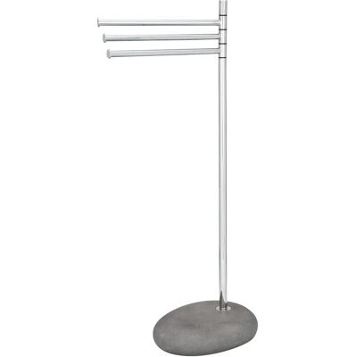WENKO Heavy Stone-effect Towel Rack - Bathroom & Bedroom Accessory WENKO Heavy Stone-effect Towel Rack - Bathroom & Bedroom Accessory