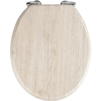 Wenko Grijze MDF Toiletzitting met Softclose - WC Wenko Grijze MDF Toiletzitting met Softclose - WC